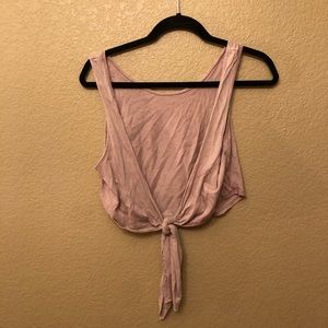 Pink Crop Top